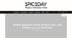 Desktop Screenshot of 1pic1day.com